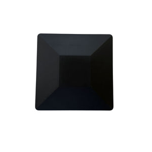 Black Plastic Pyramid Post Cap 4" x 4" Nuvo Iron