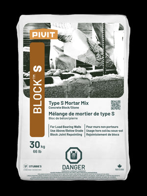 Mortar Mix Type S 30kg Stubbe's Mortar Mix