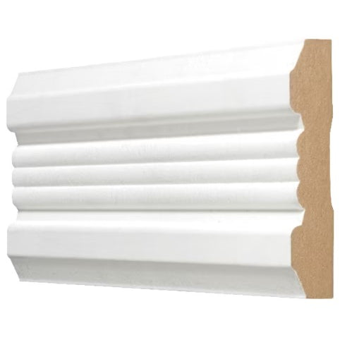 3/4"x3-7/8" MDF Primed Victorian Casing