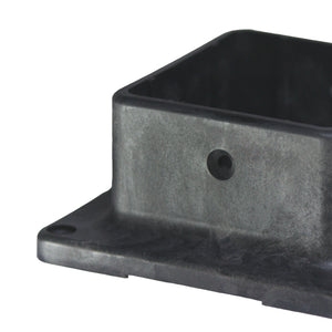 4" x 4" Plastic Post Base Anchor Nuvo Iron