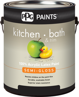 Interior Latex Paint Midtone Base Semi-Gloss 3.78L