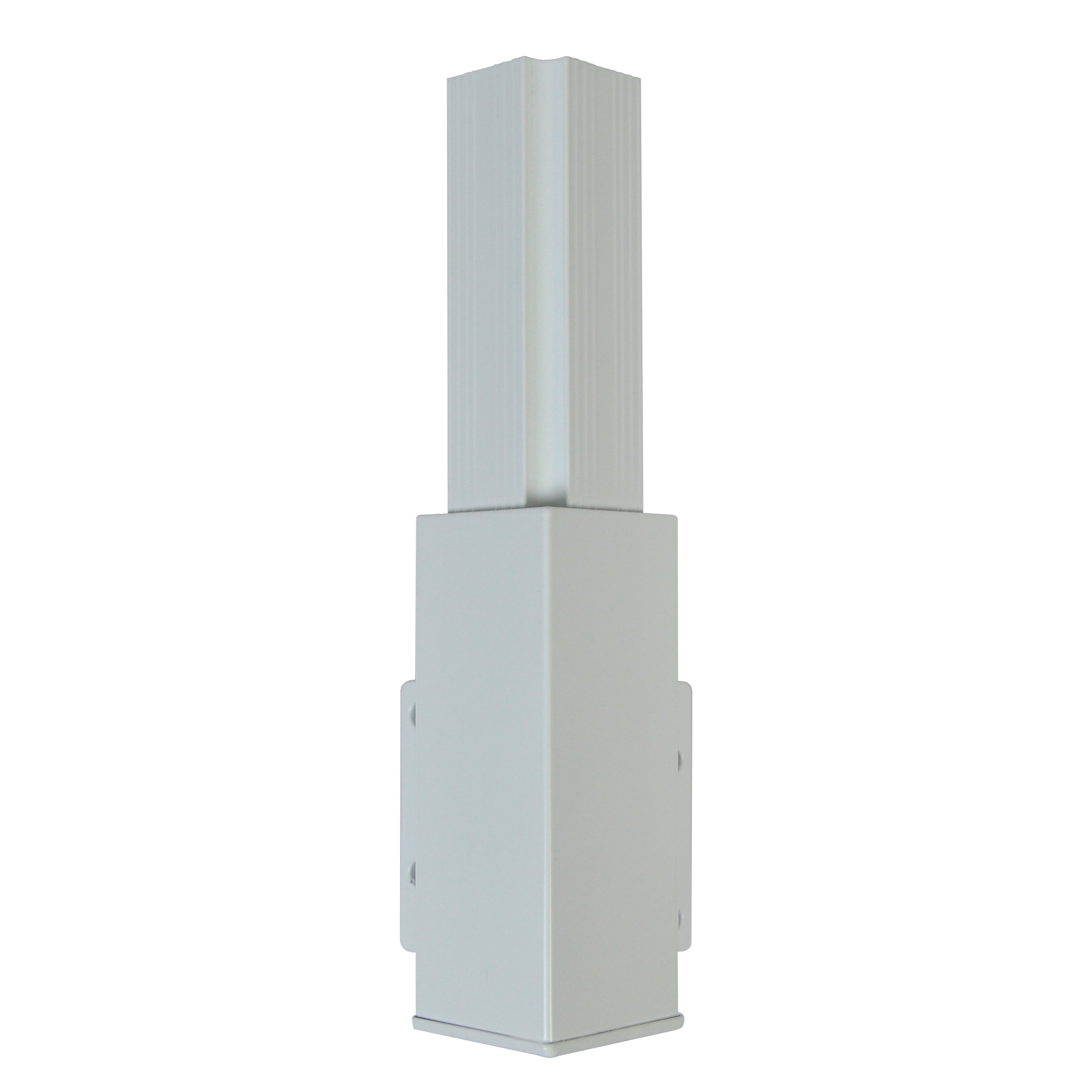 Fascia Mount Corner Bracket, White