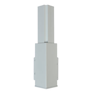 Fascia Mount Corner Bracket, White