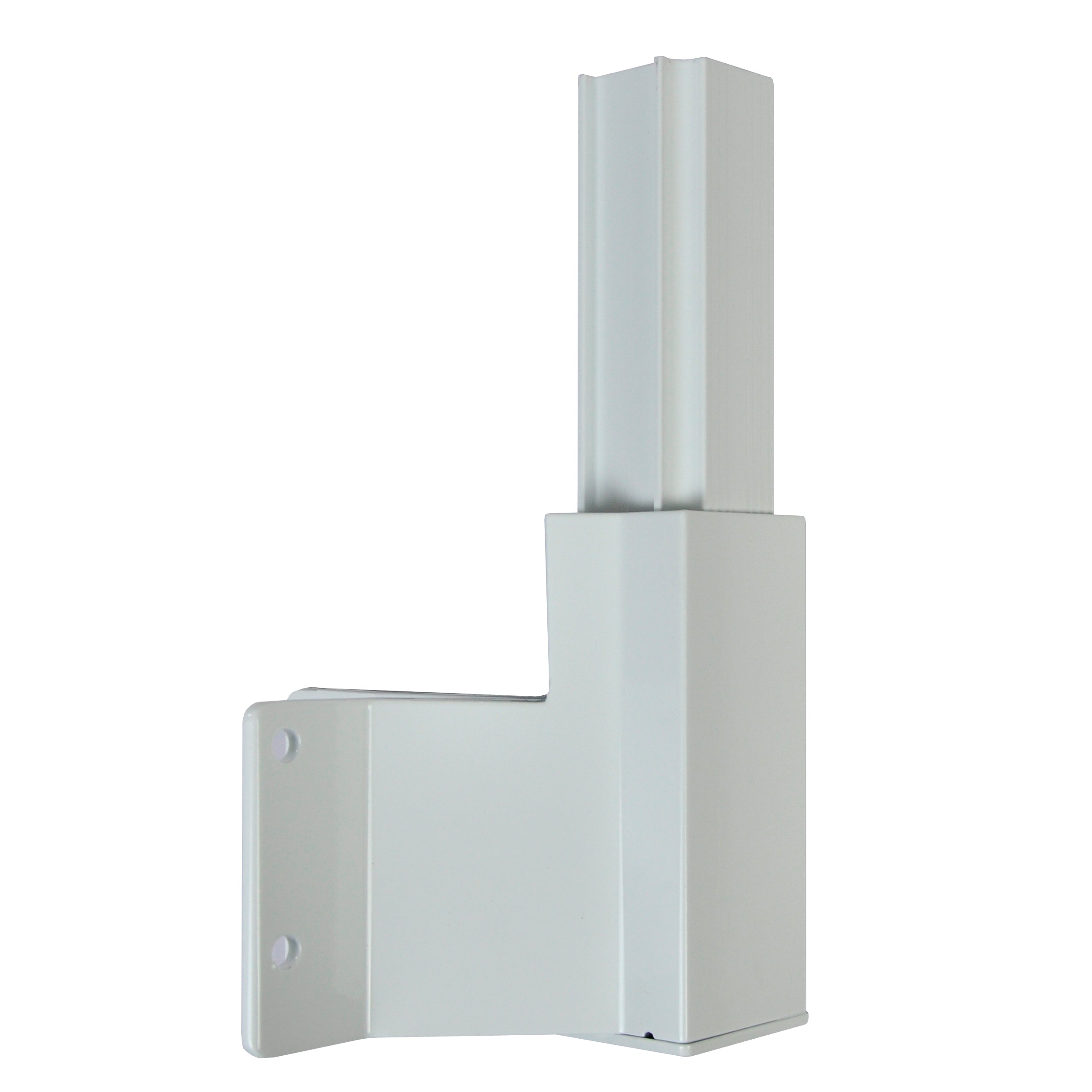 Fascia Mount Corner Bracket, White