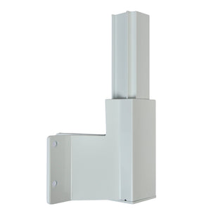 Fascia Mount Corner Bracket, White