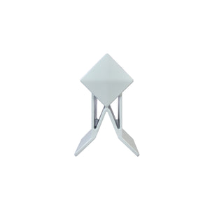 Fascia Mount Corner Bracket, White