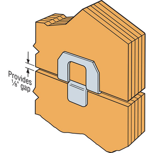 3/4" 20 Gauge PSCL Panel Sheathing Clip (250/BX)