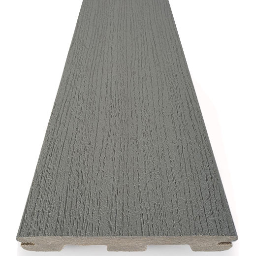 1" x 6" x 20' Timbertech Prime Collection Grooved Decking Board, Maritime Gray