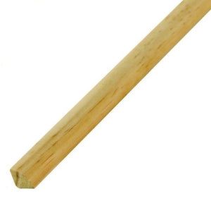 11/16" x 11/16" X 8’ Finger Jointed Pine Quarter Round Moulding,