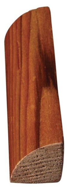 11/16" x 11/16" Cedar Quarter Round Moulding, by Linear Foot