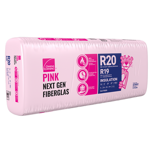 R-20 PINK NEXT GEN FIBERGLAS Insulation 23-inch x 47-inch x 6-inch (120.0 sq.ft.)