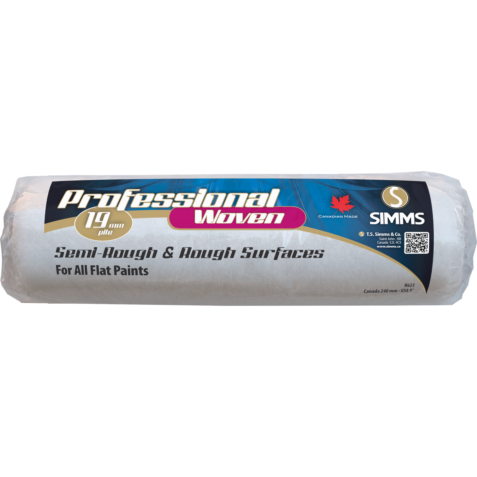 Lint Free Roller Cover 240mm x19mm