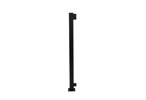 Corner Post, Textured Black (For 42" Height)