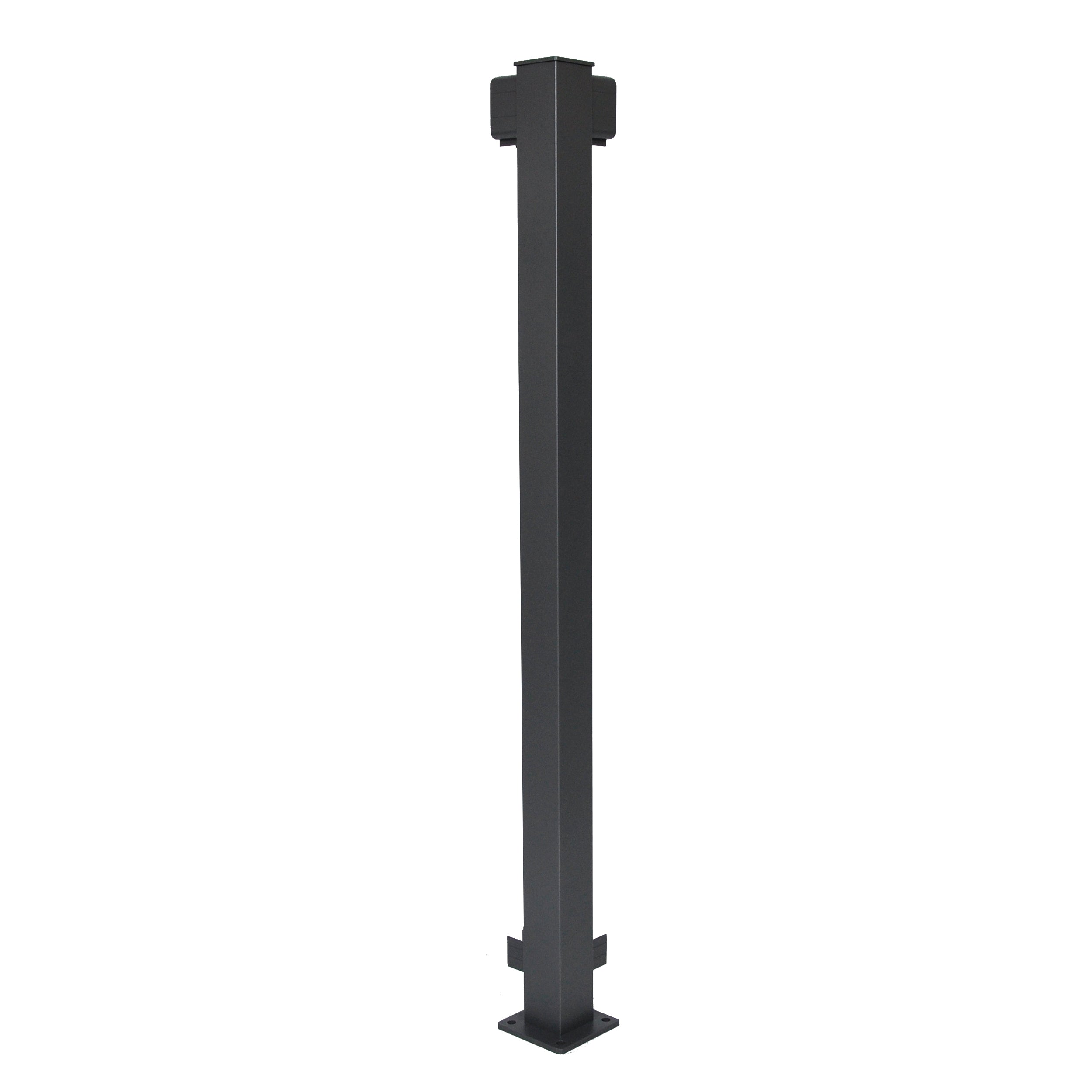 Regal Corner Post, Titanium Slate (For 42" Height)