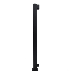 End Post, Textured Black (For 42" Height)