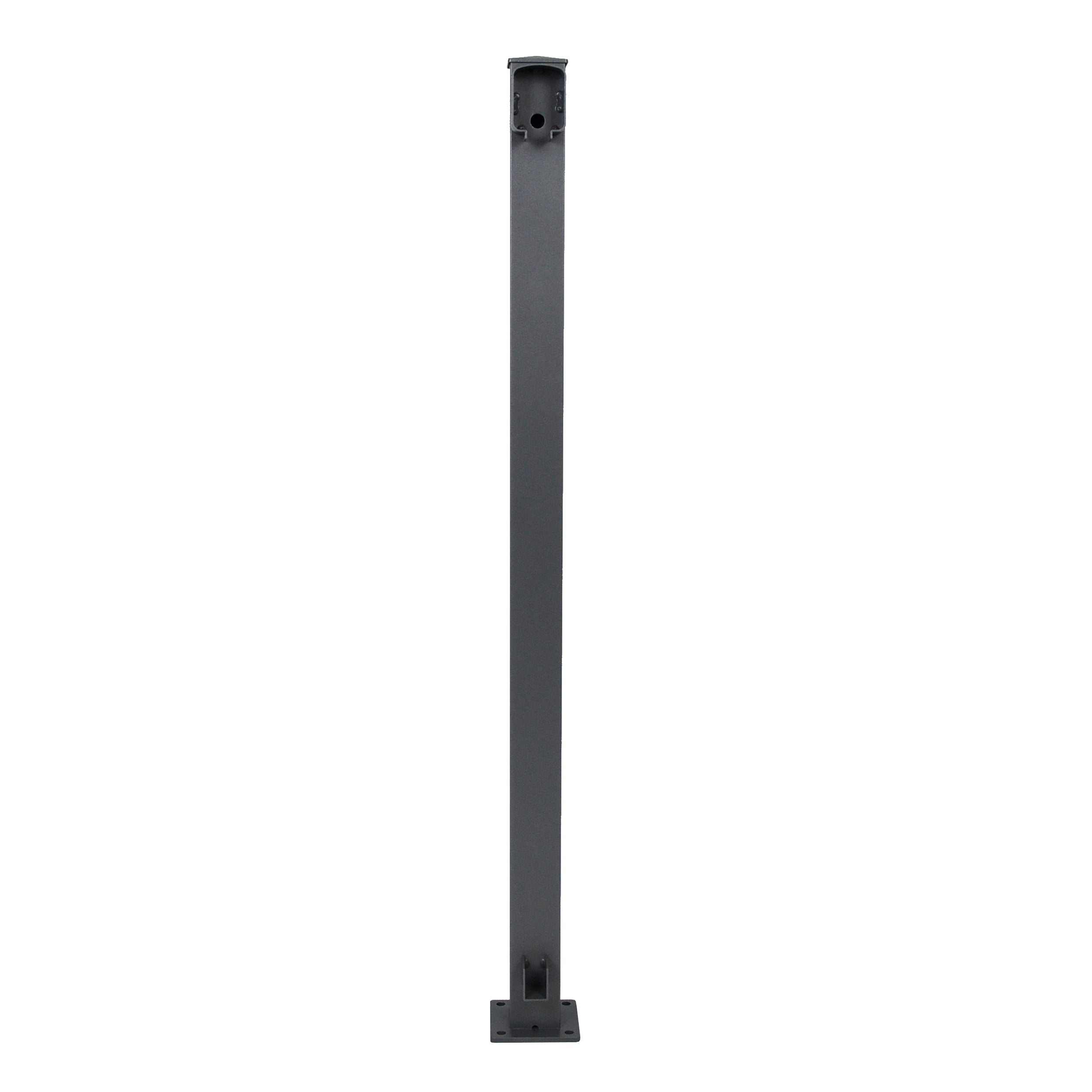 Regal End Post, Titanium Slate (For 42" Height)