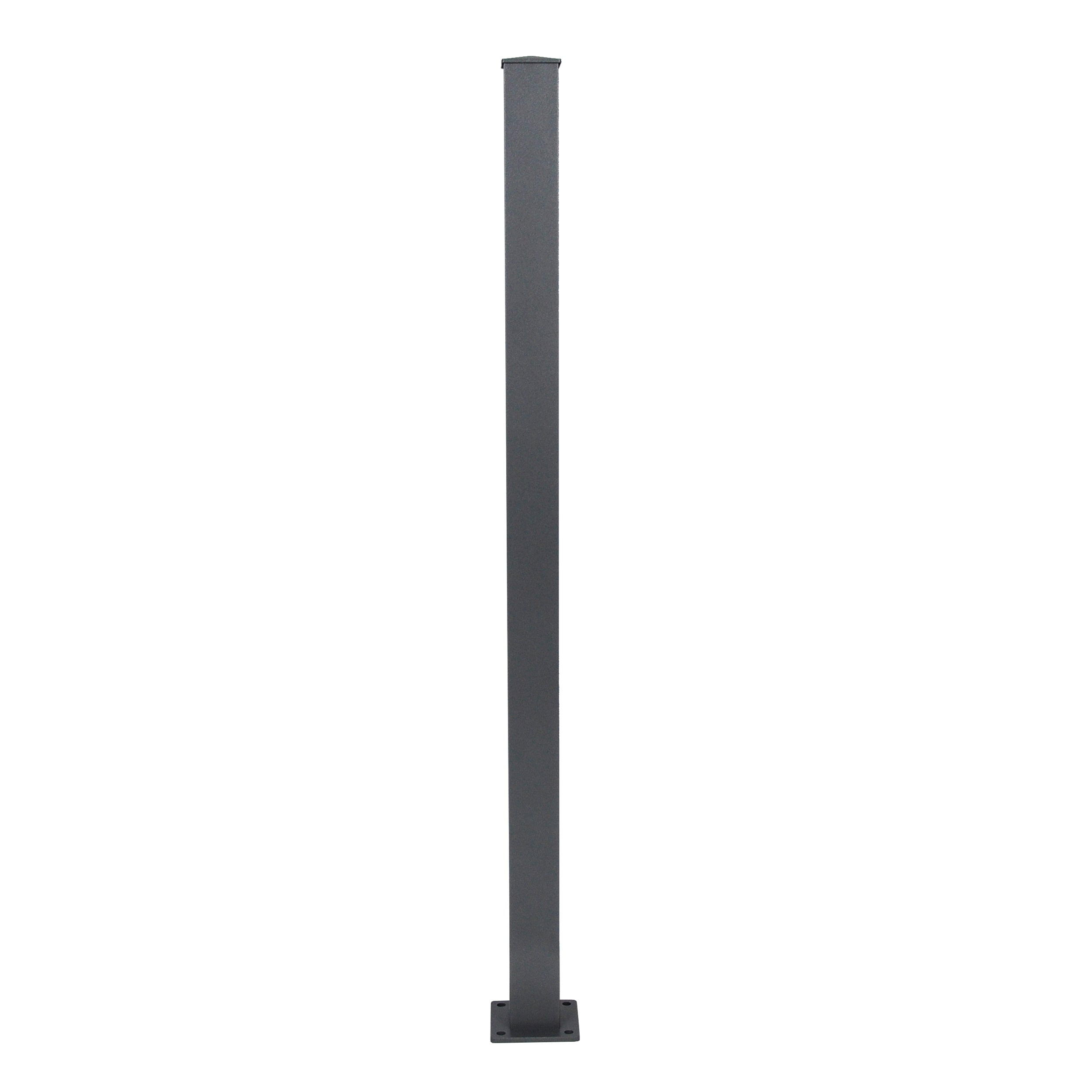 Regal End Post, Titanium Slate (For 42" Height)