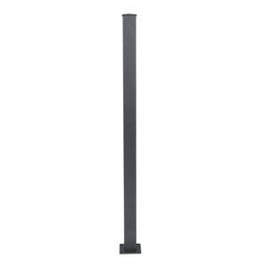 Regal End Post, Titanium Slate (For 42" Height)