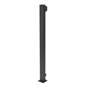 Regal End Post, Titanium Slate (For 42" Height)
