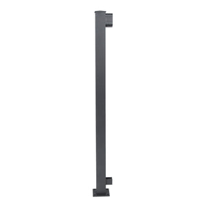 Regal End Post, Titanium Slate (For 42" Height)