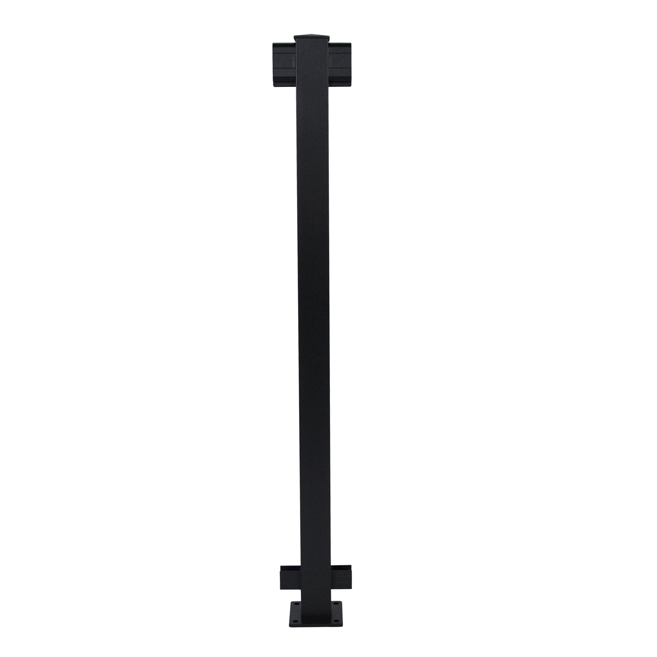 Line Post, Textured Black (For 42" Height)