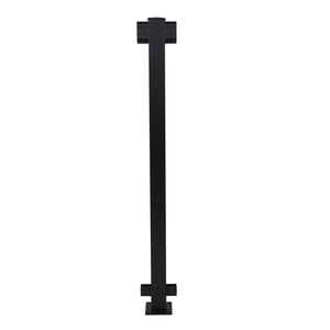 Line Post, Textured Black (For 42" Height)