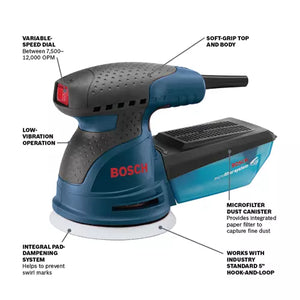 5 In. Palm Random Orbit Sander/Polisher