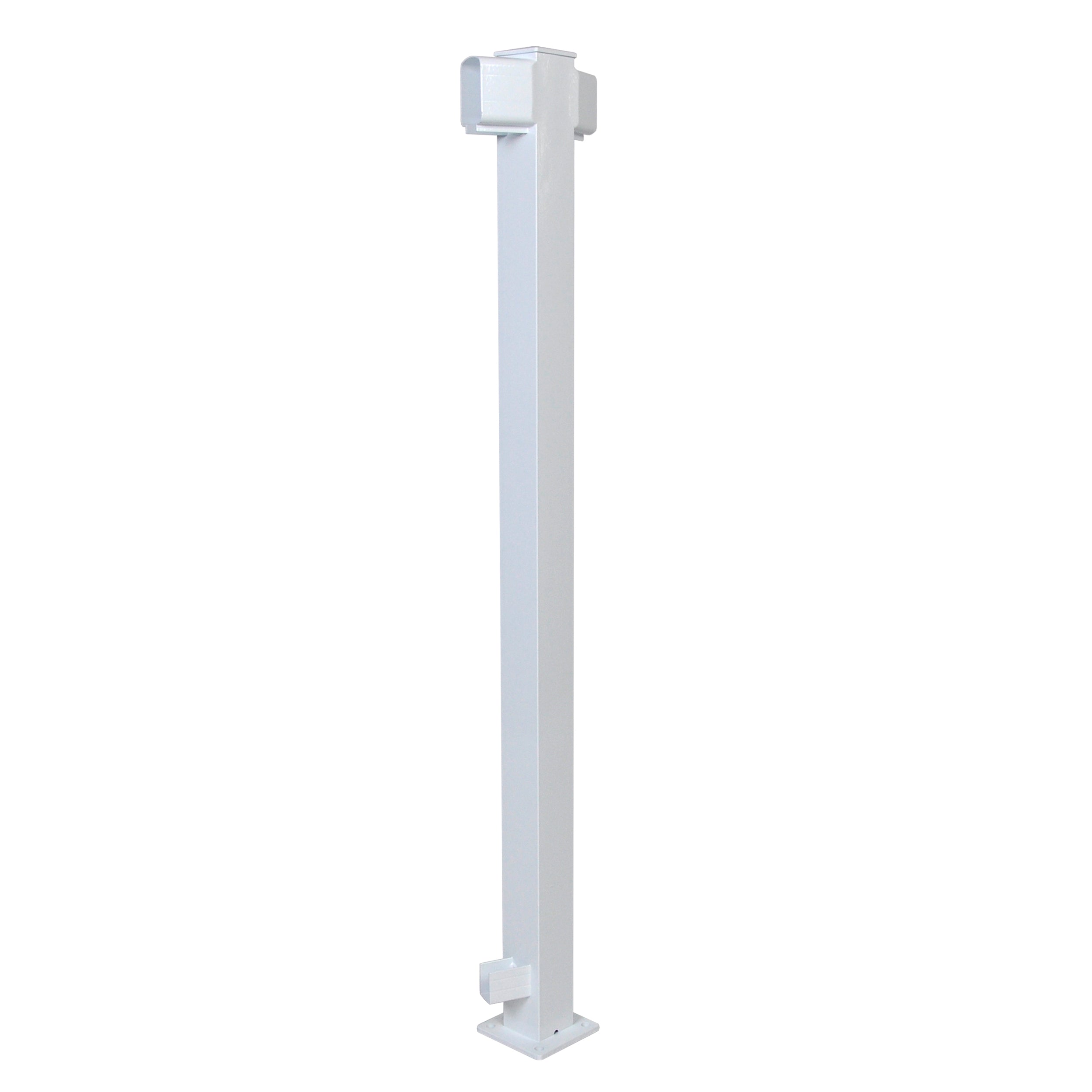 Regal 45° Angle Post, White (For 42" Height)