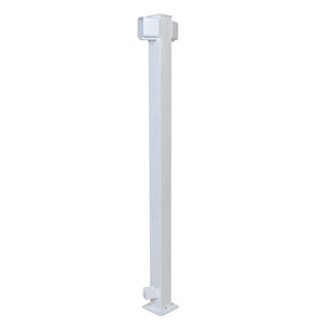 Regal 45° Angle Post, White (For 42" Height)