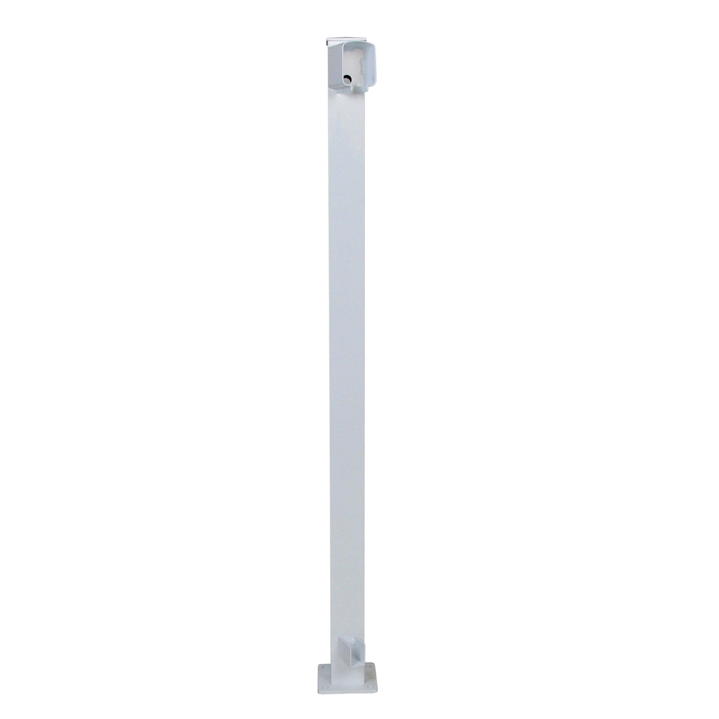 Regal 45° Angle Post, White (For 42" Height)