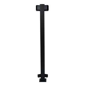 Regal 45° Angle Post, Textured Black (For 42" Height)