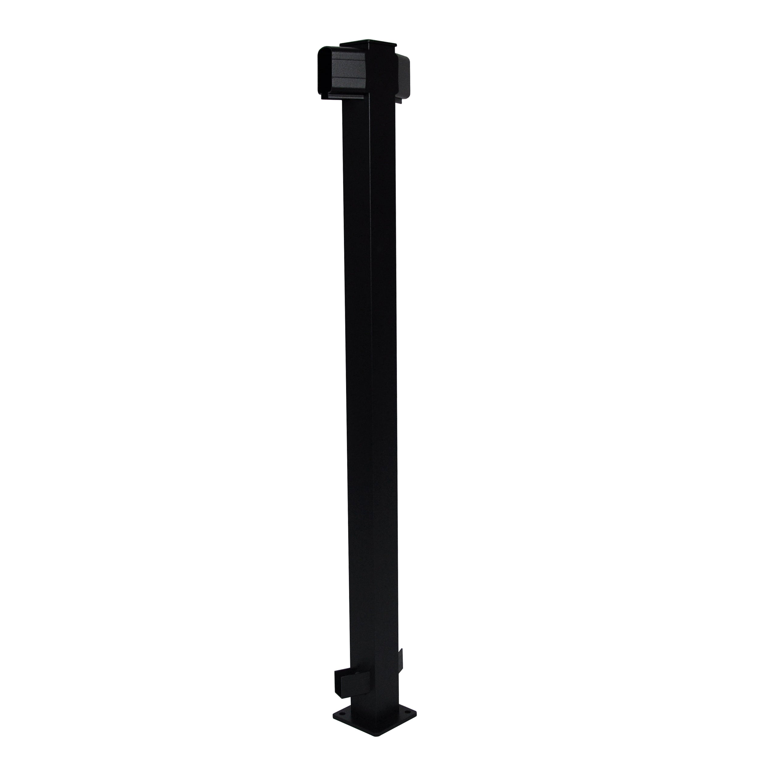 Regal 45° Angle Post, Textured Black (For 42" Height)