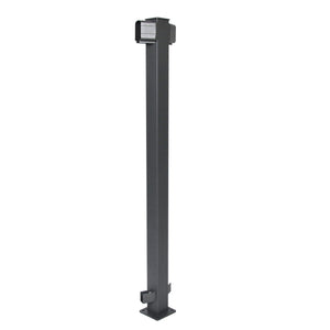 Regal 45° Angle Post, Titanium Slate (For 42" Height)