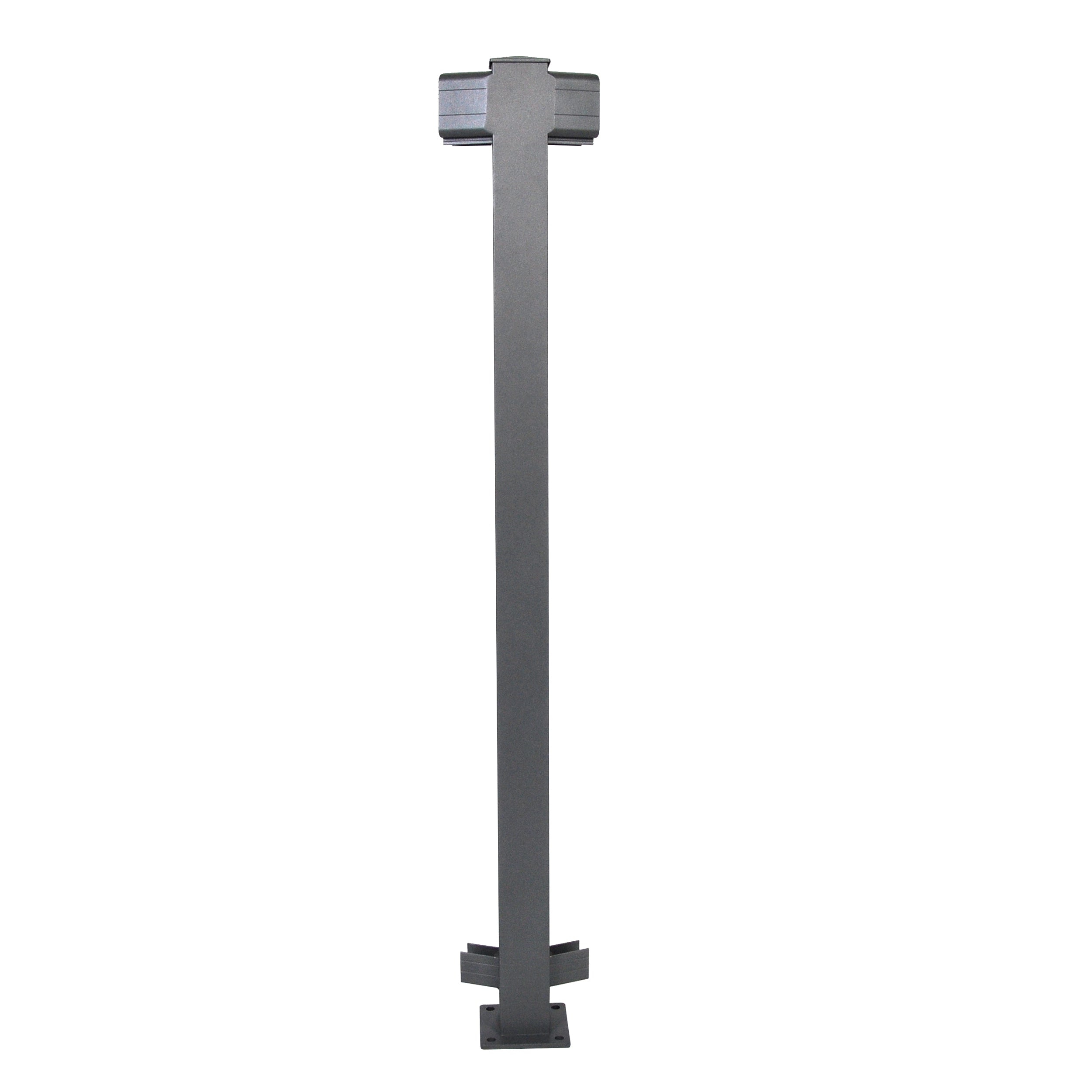 Regal 45° Angle Post, Titanium Slate (For 42" Height)