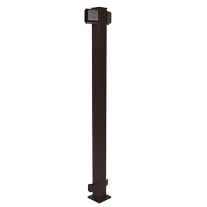 Regal 45° Angle Post, Bronze (For 42" Height)
