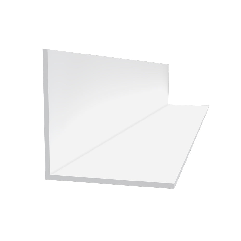 10’ x 1 ¼” x 1 ¼” Trusscore White PVC Small Outside Corner Trim