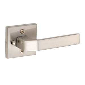 Ramp Up Privacy Lever, Satin Nickel