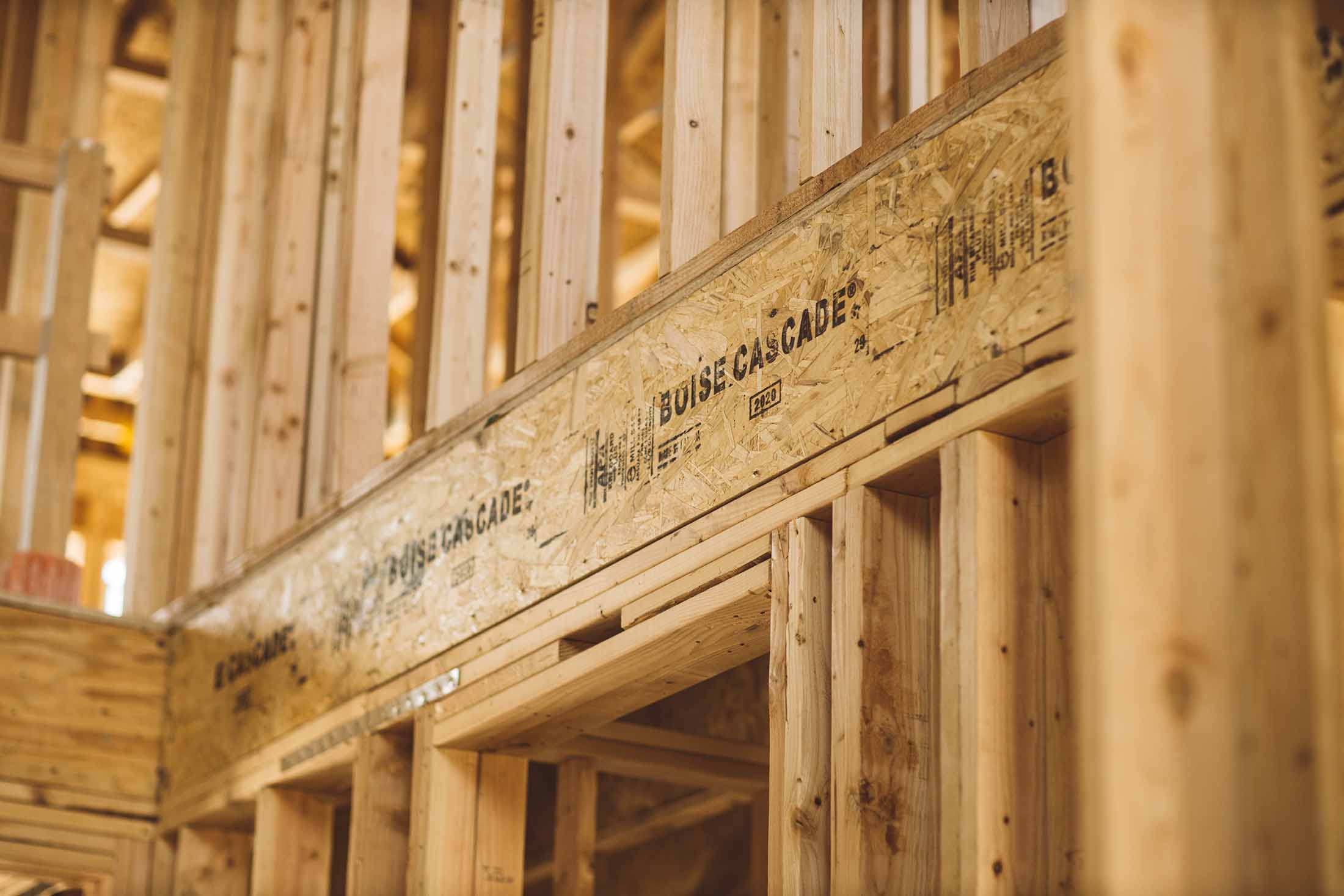 1 1/8” X 18” X 12’ OSB Rim board for AJS and BCI joists Canwel Distribution Ltd Lvl Beams
