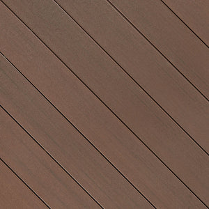 FIBERON PROMENADE GROOVED DECKING RUSSET DUNE  1 in x 6 in x 12 ft