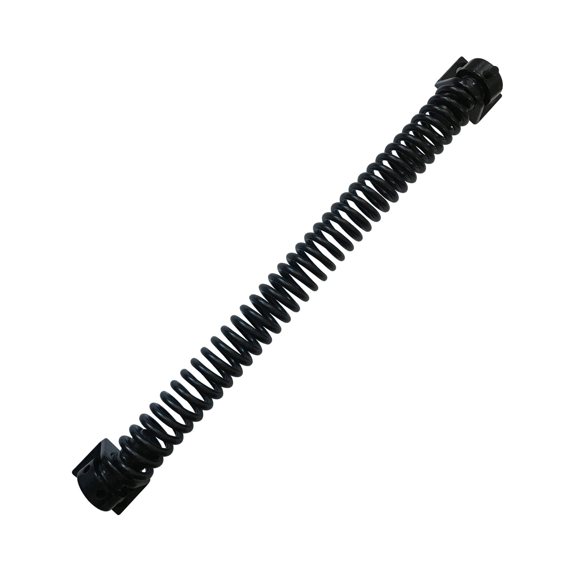 Galvanized Steel Self-Closing Gate Spring, Black