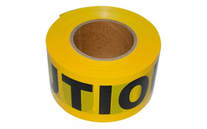 WORKHORSE Caution Traffic Tape 3" x 1000' Yellow