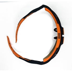 Safety Glasses With Nylon Frame, Amber