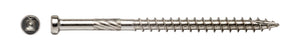 1# Bucket 8 x 3" Robertson® 316 Stainless Finish Screws (115/Bucket)