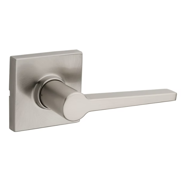 Daylon Lever (Square) -
Hall/Closet - Safelock SATIN NICKEL