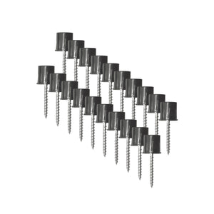 Surface Mount Round Deck Rail Connectors (20 Pack)