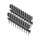 Surface Mount Round Stair Rail Connectors (20 Pack)