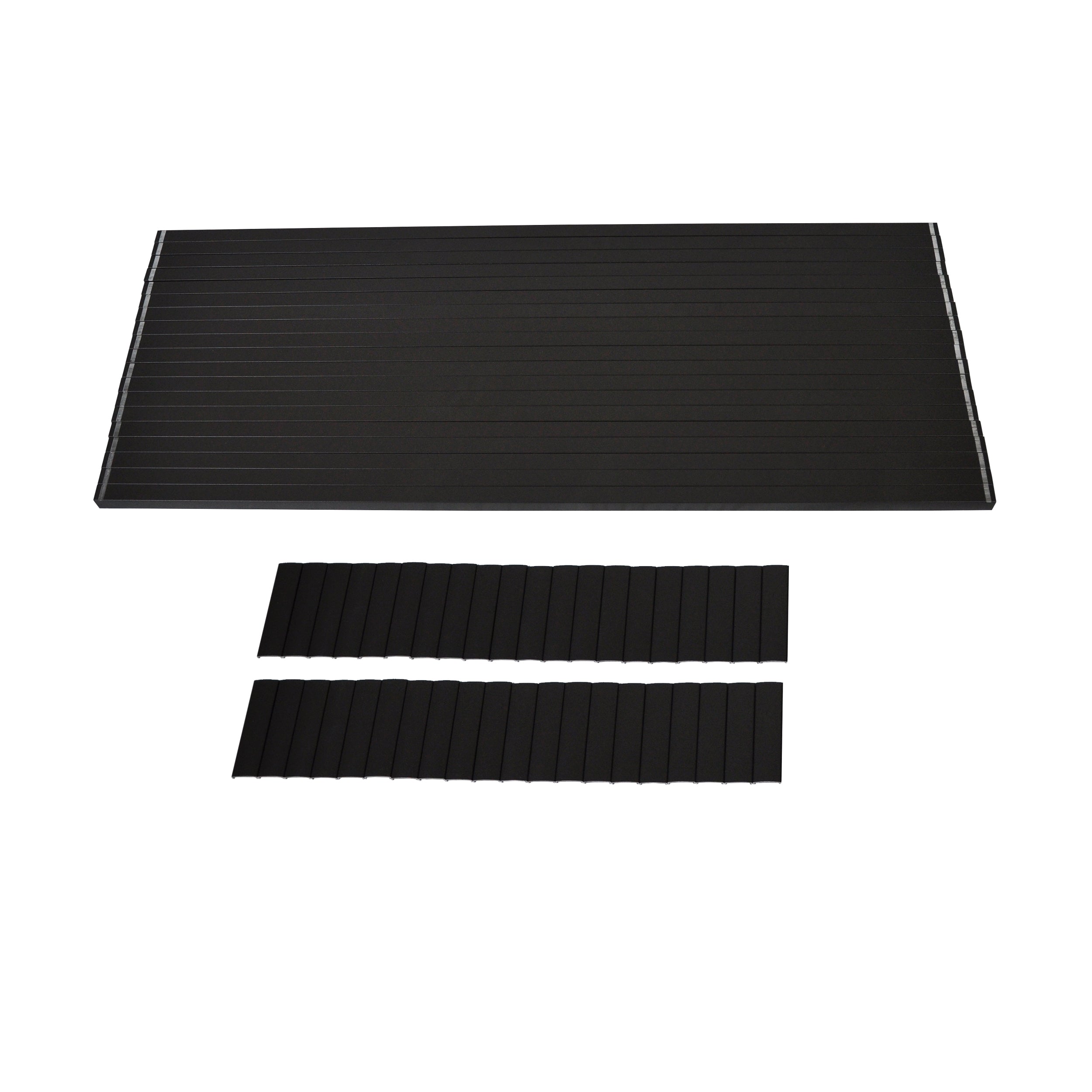8' Straight Pickets, Textured Black (For 42")