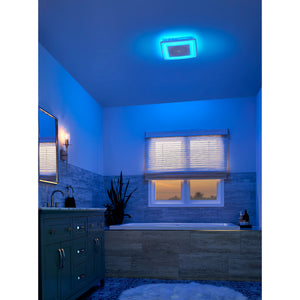 Broan-NuTone 110 CFM, 1.5 Sones ChromaComfort™ w/ Sensonic™  Bluetooth® Speaker Broan Bathroom Fan