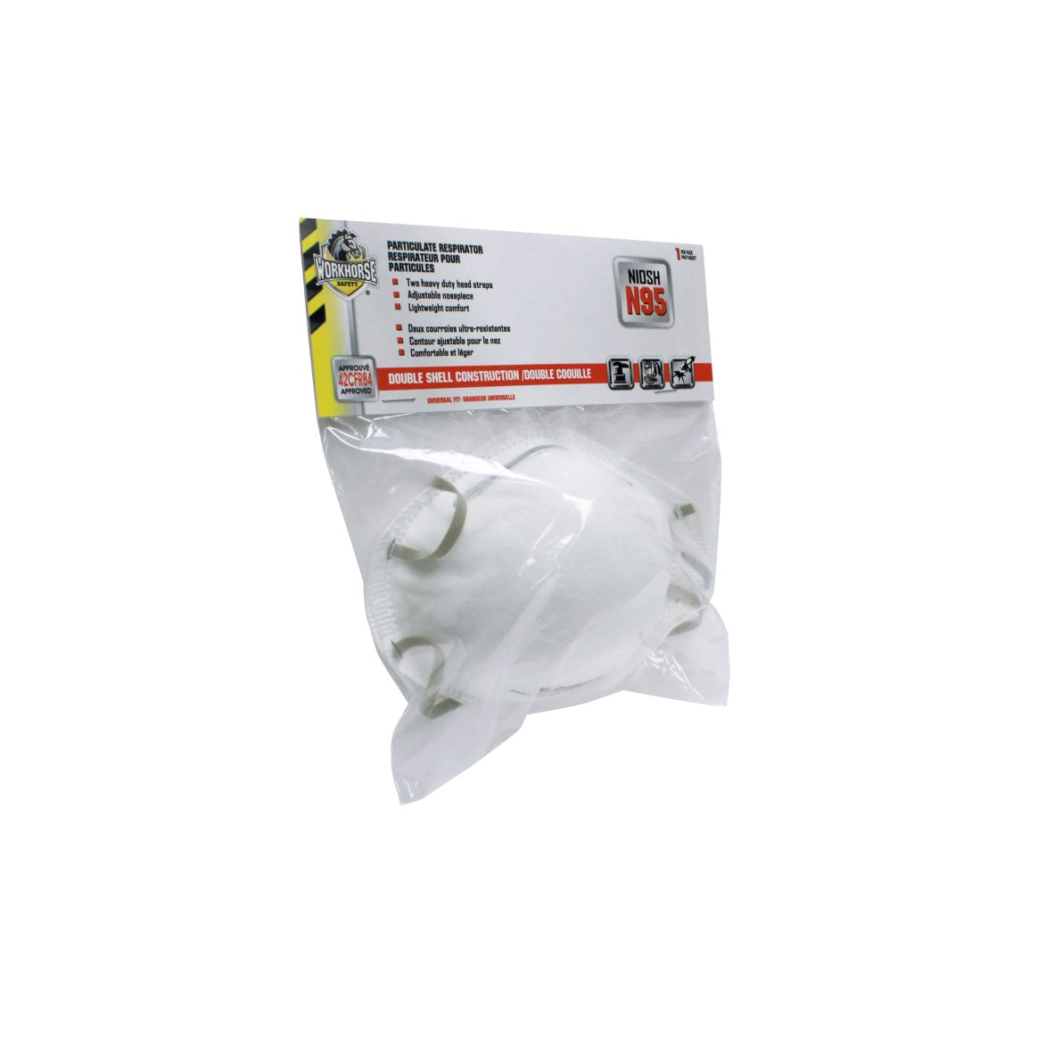 Workhorse® Disposable Particulate N95 Respirator