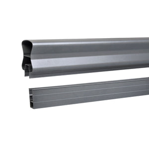 Regal 6' Graspable Top & Bottom Stair Rail, Titanium Salte